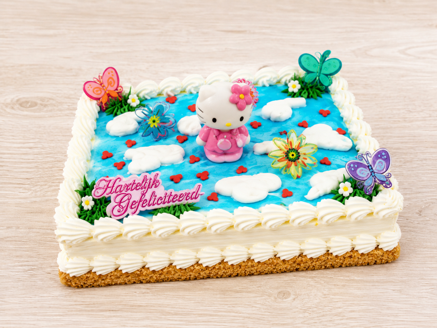 ChatGPT Image Sep 7, 2026, 09_13_14 PM Hello Kitty taart 2 - Afbeelding 1