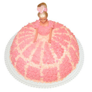 Barbietaart klein