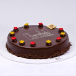 Chocoladetaart rond