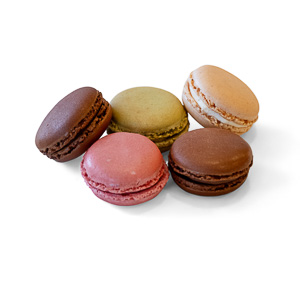 Macarons bakje van 12 stuks