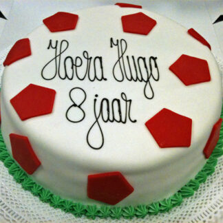 Voetbaltaart rond